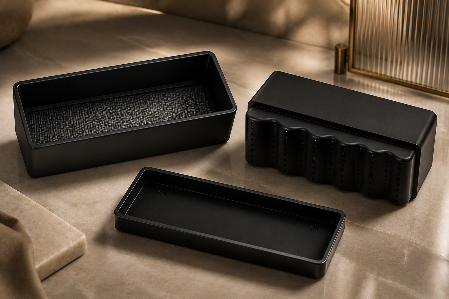 Luxe Indoor Herb Garden Planter Set