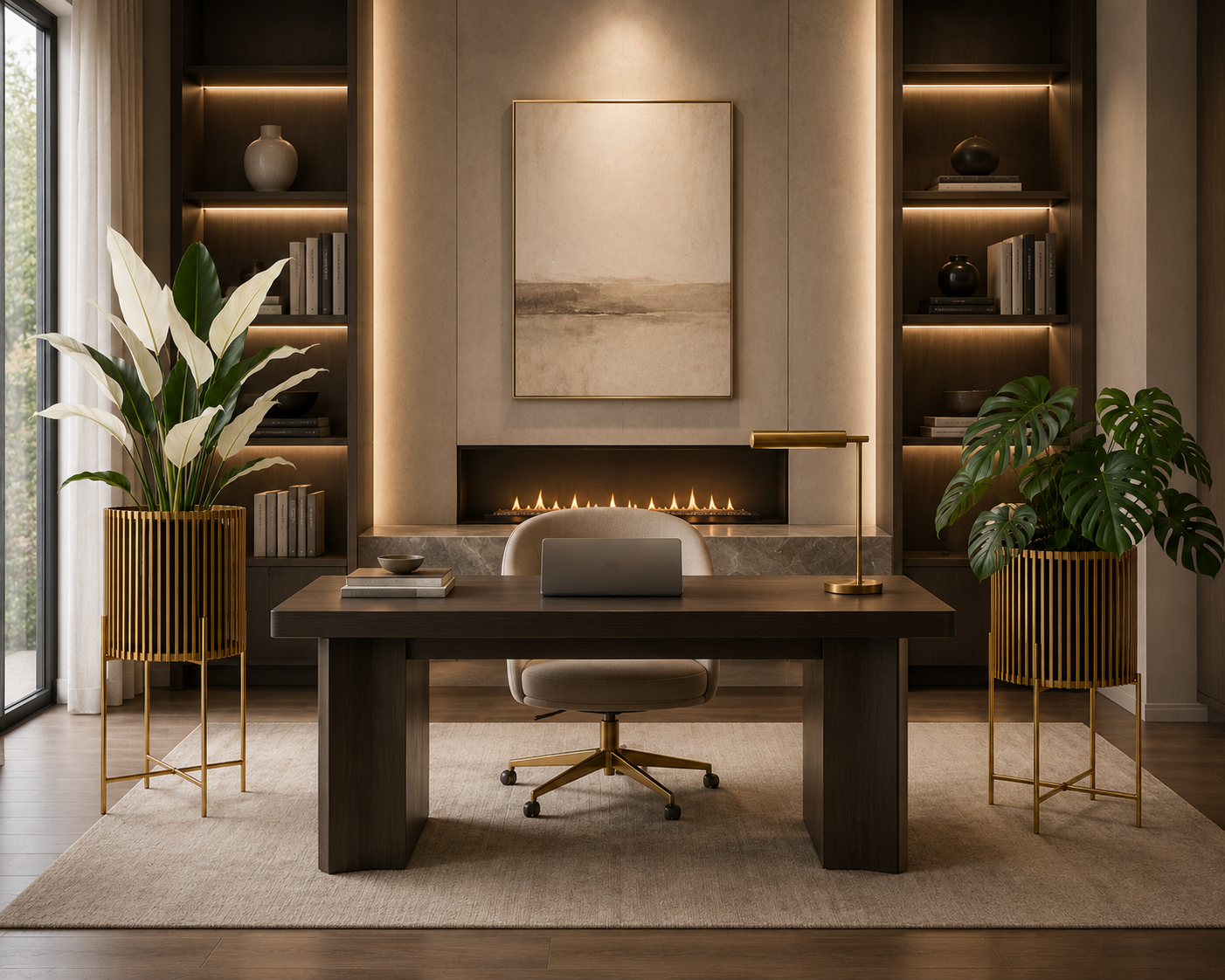 The Aurum Planter Set