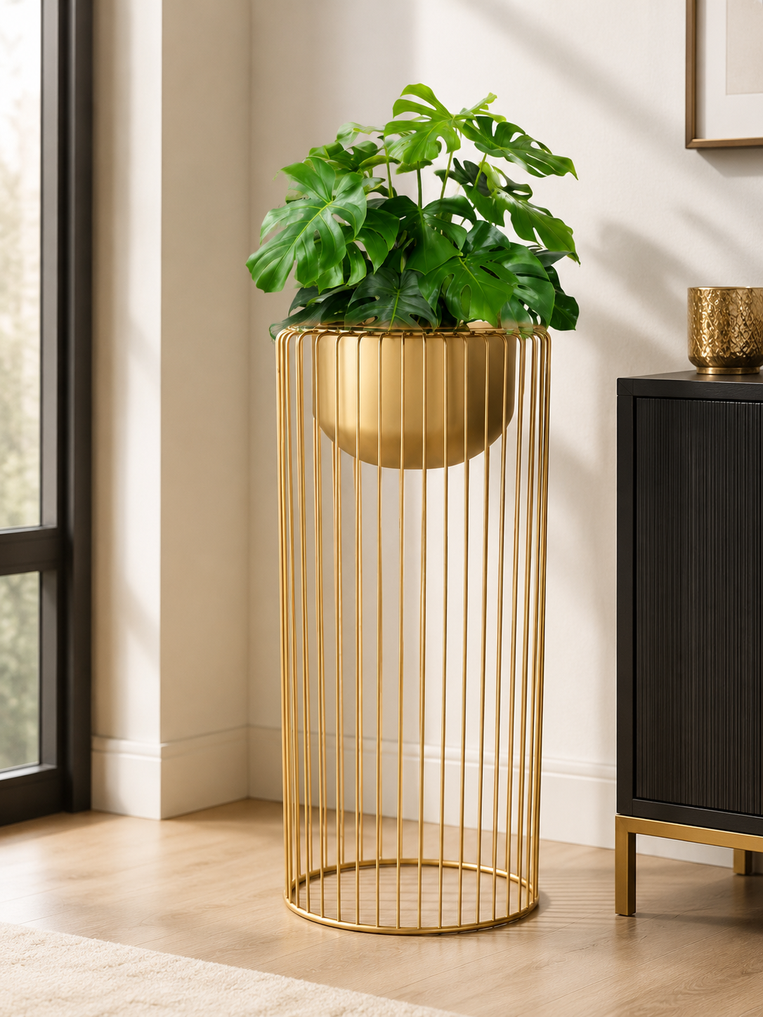 Luxe Gold Planter