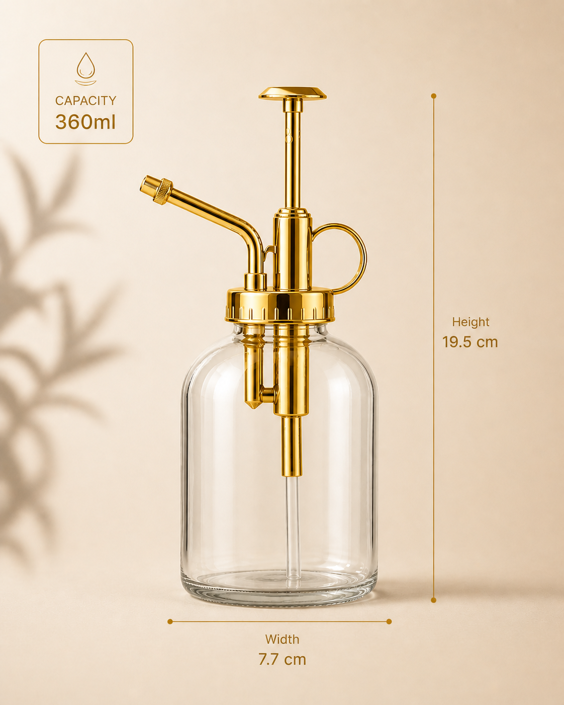 Luxe Glass Plant Mister